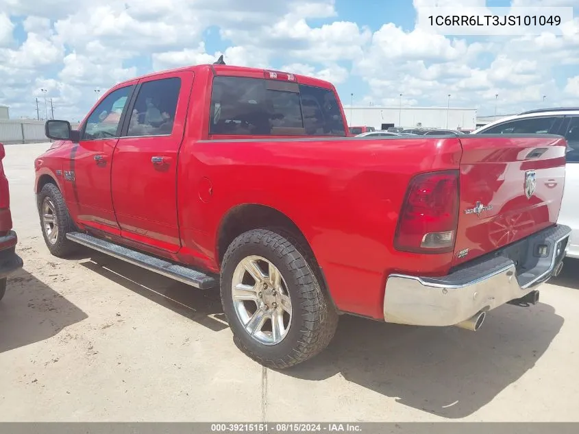 1C6RR6LT3JS101049 2018 Ram 1500 Lone Star Silver 4X2 5'7 Box