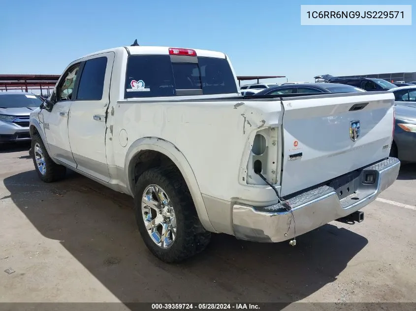 2018 Ram 1500 VIN: 1C6RR6NG9JS229571 Lot: 40438805