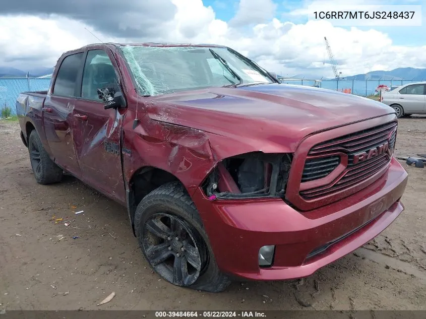 2018 Ram 1500 Sport VIN: 1C6RR7MT6JS248437 Lot: 39484664