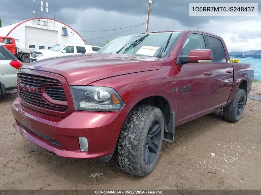 2018 Ram 1500 Sport VIN: 1C6RR7MT6JS248437 Lot: 39484664