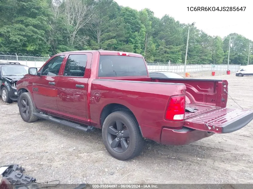 1C6RR6KG4JS285647 2018 Ram 1500 Express 4X2 5'7 Box