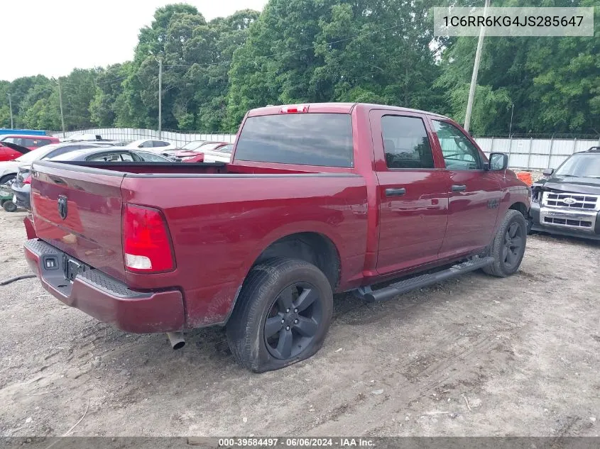 1C6RR6KG4JS285647 2018 Ram 1500 Express 4X2 5'7 Box