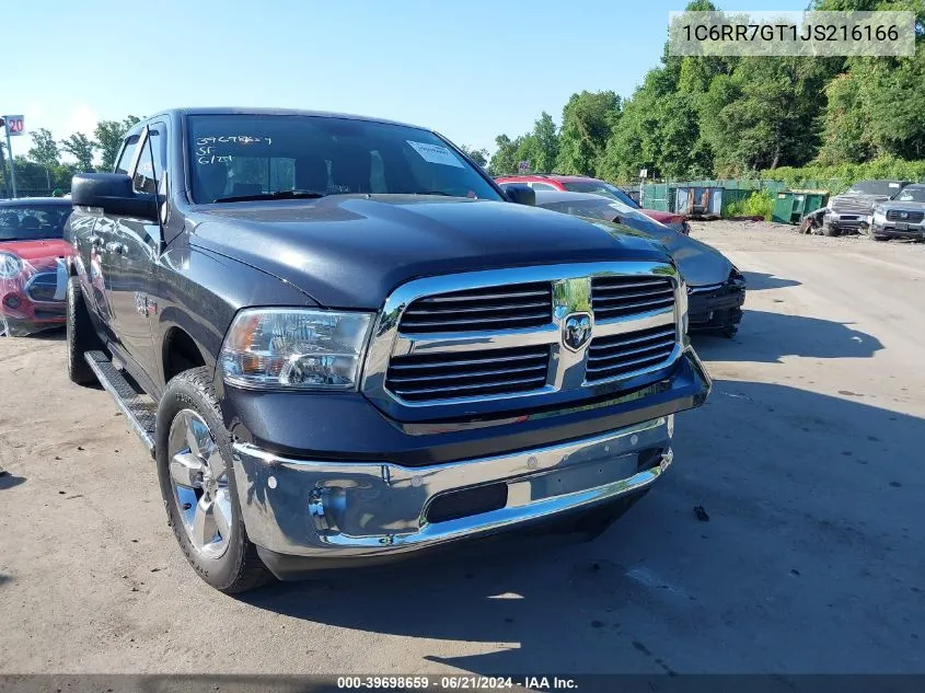 1C6RR7GT1JS216166 2018 Ram 1500 Big Horn Quad Cab 4X4 6'4 Box