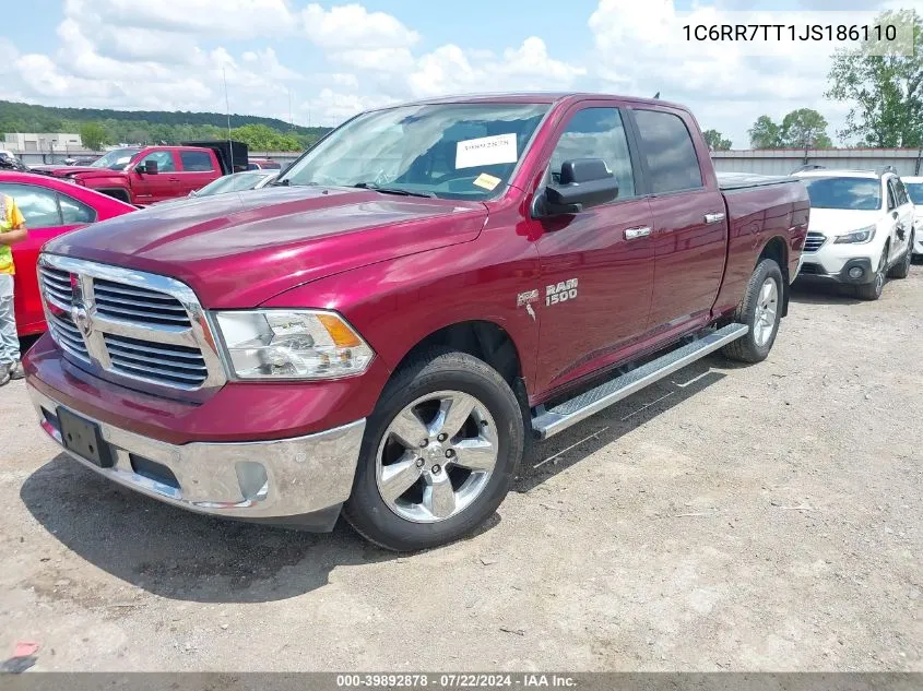 1C6RR7TT1JS186110 2018 Ram 1500 Big Horn 4X4 6'4 Box