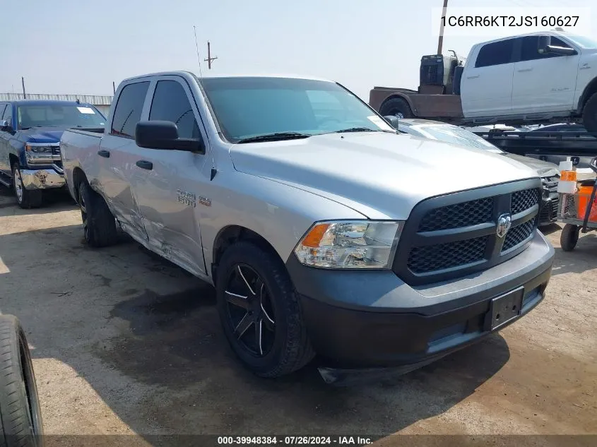 2018 Ram 1500 Tradesman 4X2 5'7 Box VIN: 1C6RR6KT2JS160627 Lot: 39948384