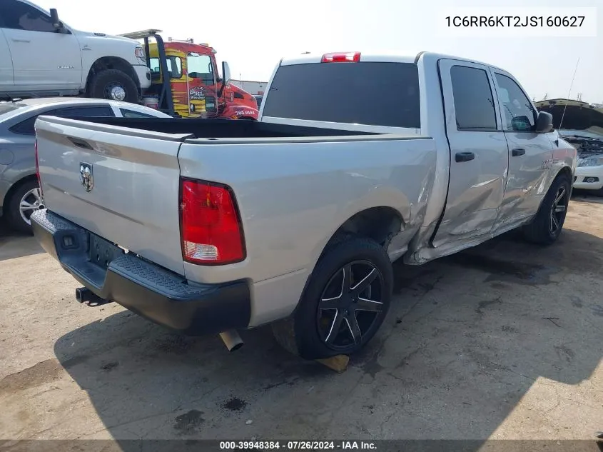 1C6RR6KT2JS160627 2018 Ram 1500 Tradesman 4X2 5'7 Box