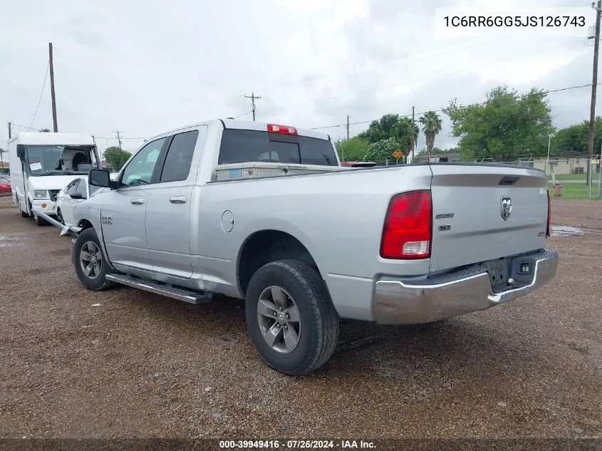 1C6RR6GG5JS126743 2018 Ram 1500 Slt Quad Cab 4X2 6'4 Box