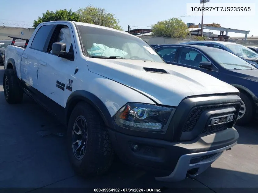 2018 Ram 1500 Rebel 4X4 5'7 Box VIN: 1C6RR7YT7JS235965 Lot: 39954152