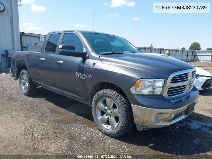 1C6RR7GM3JS230739 2018 Ram 1500 Big Horn Quad Cab 4X4 6'4 Box