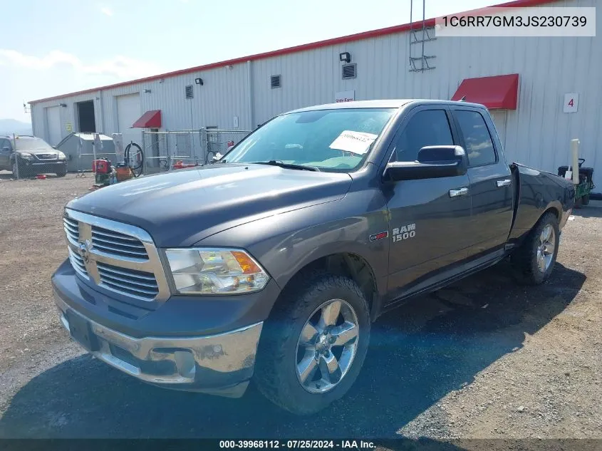 1C6RR7GM3JS230739 2018 Ram 1500 Big Horn Quad Cab 4X4 6'4 Box