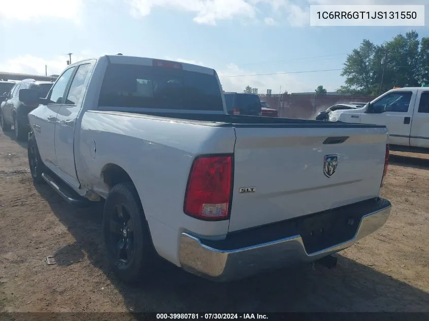 1C6RR6GT1JS131550 2018 Ram 1500 Slt Quad Cab 4X2 6'4 Box