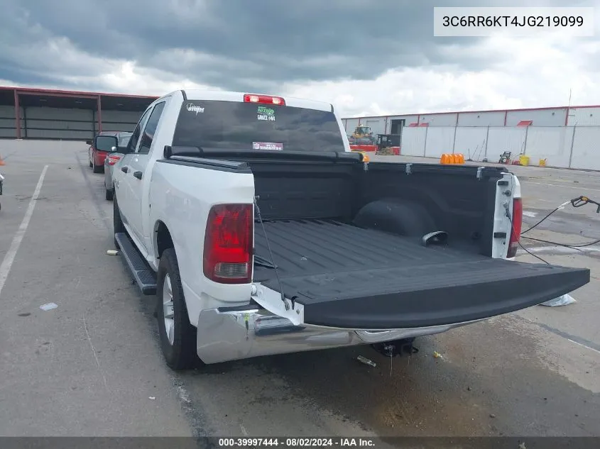 2018 Ram 1500 Tradesman 4X2 5'7 Box VIN: 3C6RR6KT4JG219099 Lot: 39997444