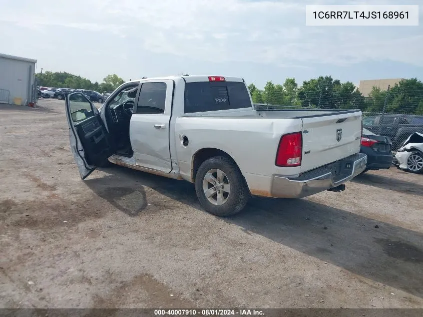 2018 Ram 1500 Slt VIN: 1C6RR7LT4JS168961 Lot: 40007910