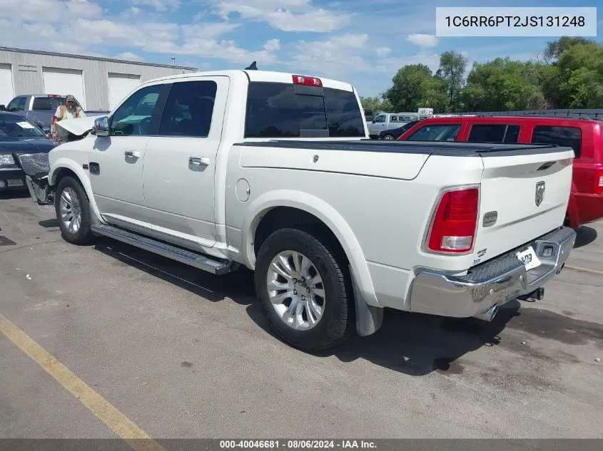 1C6RR6PT2JS131248 2018 Ram 1500 Longhorn 4X2 5'7 Box