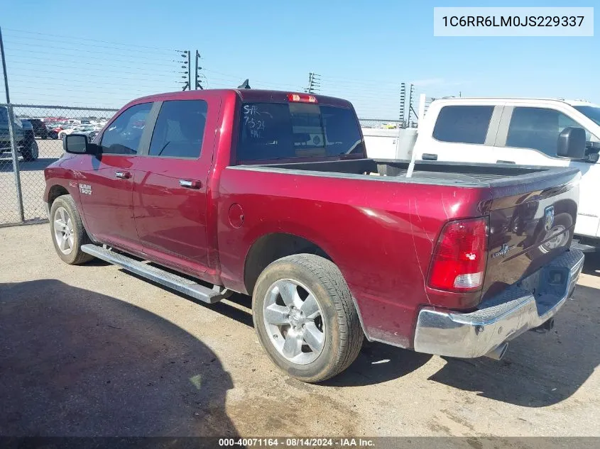 2018 Ram 1500 Lone Star 4X2 5'7 Box VIN: 1C6RR6LM0JS229337 Lot: 40071164