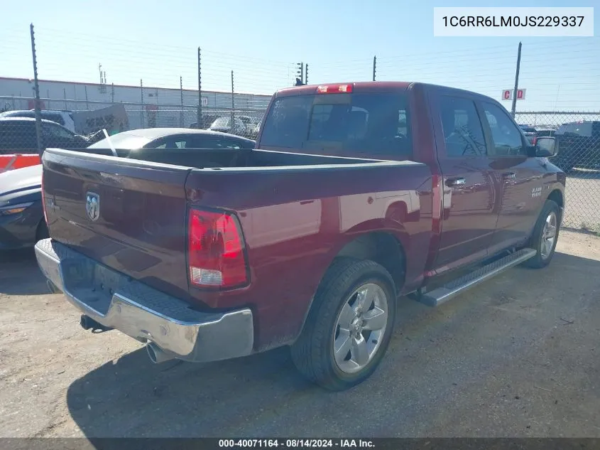 2018 Ram 1500 Lone Star 4X2 5'7 Box VIN: 1C6RR6LM0JS229337 Lot: 40071164