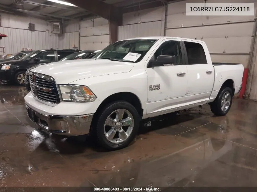 1C6RR7LG7JS224118 2018 Ram 1500 Big Horn 4X4 5'7 Box