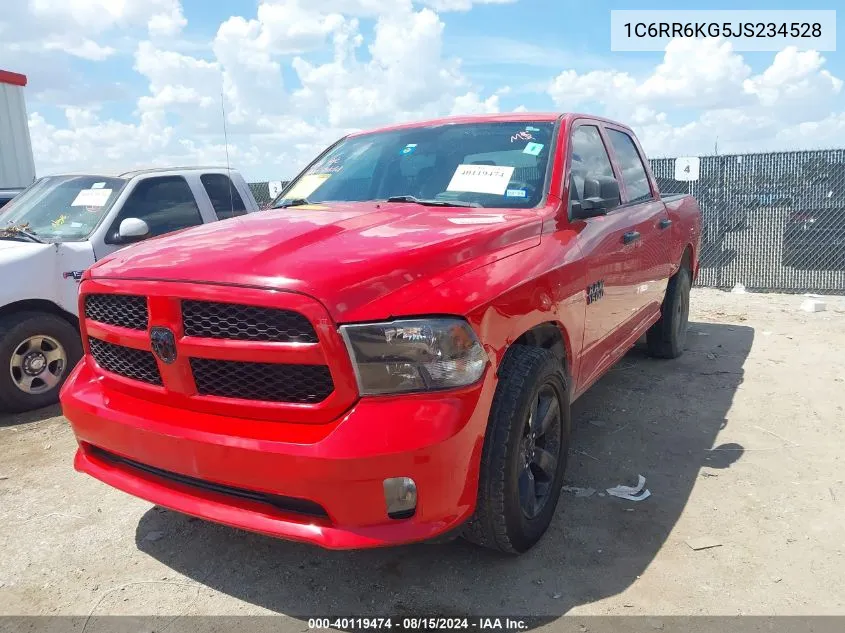 1C6RR6KG5JS234528 2018 Ram 1500 Express 4X2 5'7 Box