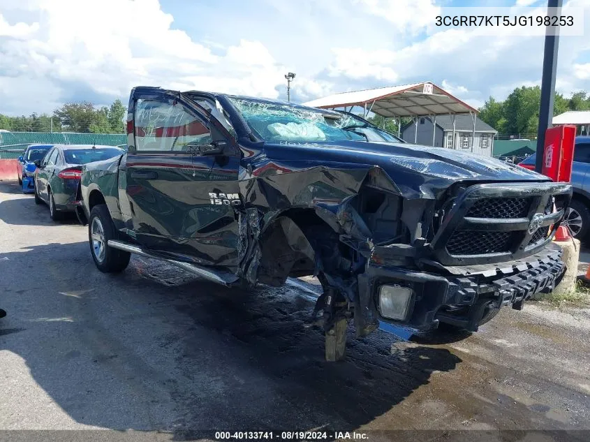 2018 Ram 1500 St VIN: 3C6RR7KT5JG198253 Lot: 40133741