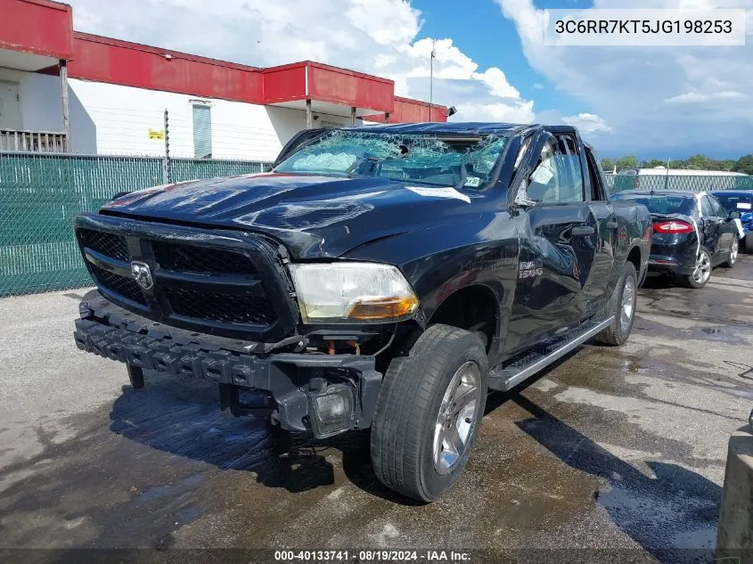 2018 Ram 1500 St VIN: 3C6RR7KT5JG198253 Lot: 40133741