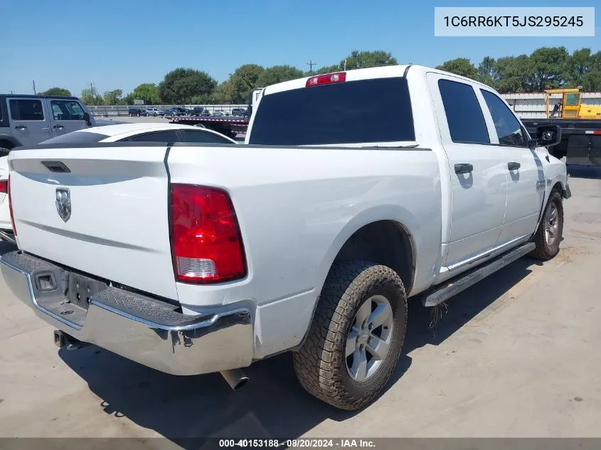 2018 Ram 1500 Tradesman 4X2 5'7 Box VIN: 1C6RR6KT5JS295245 Lot: 40153188