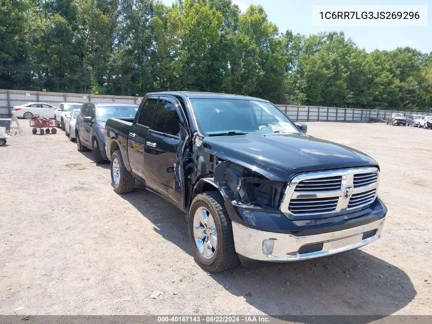 1C6RR7LG3JS269296 2018 Ram 1500 Big Horn 4X4 5'7 Box