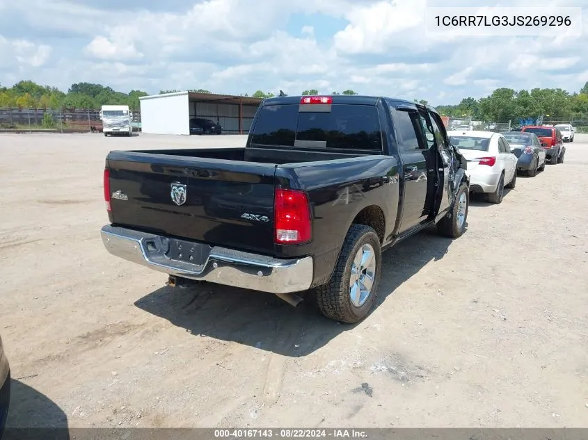 1C6RR7LG3JS269296 2018 Ram 1500 Big Horn 4X4 5'7 Box