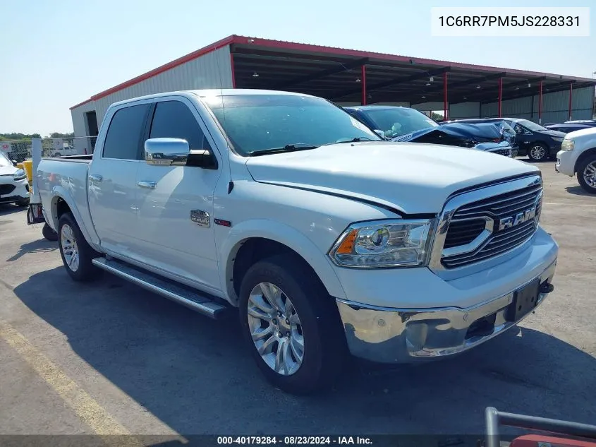 1C6RR7PM5JS228331 2018 Ram 1500 Longhorn 4X4 5'7 Box