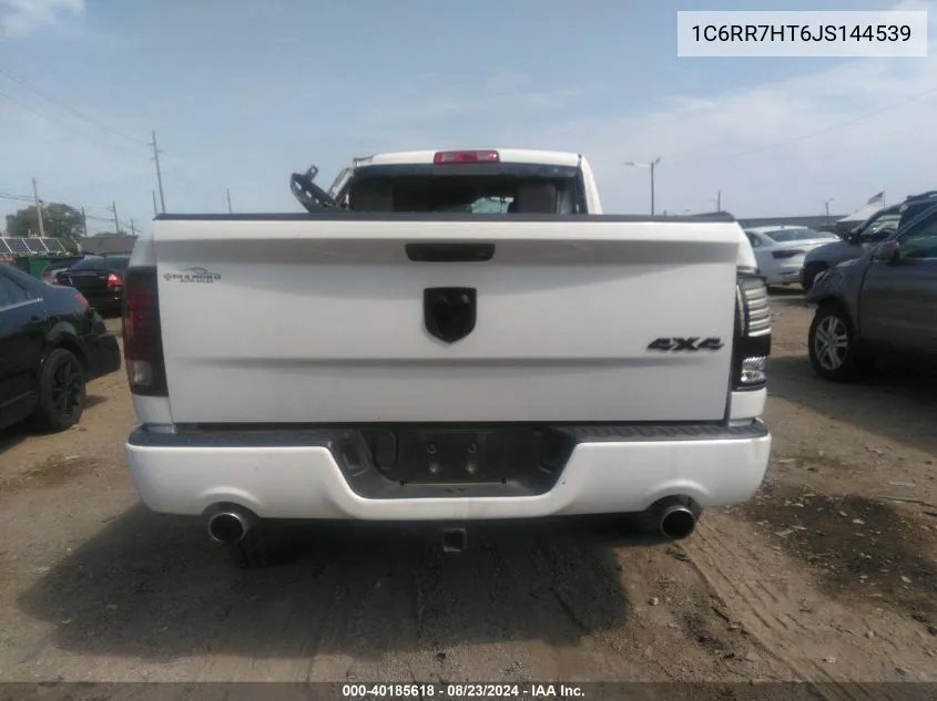 1C6RR7HT6JS144539 2018 Ram 1500 Sport