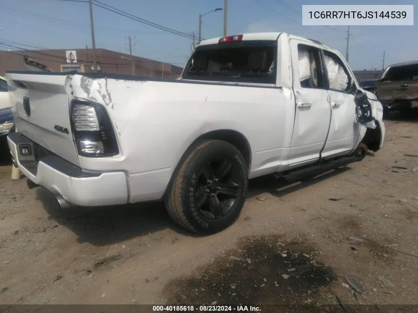 2018 Ram 1500 Sport VIN: 1C6RR7HT6JS144539 Lot: 40185618