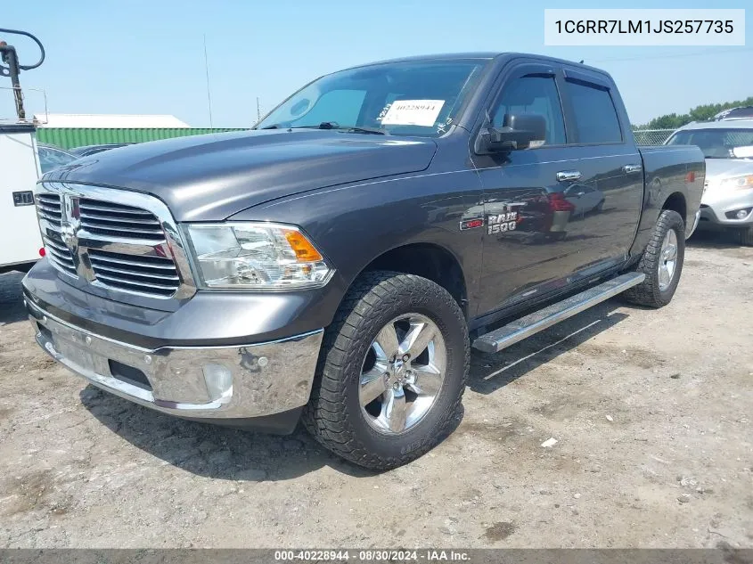 1C6RR7LM1JS257735 2018 Ram 1500 Big Horn 4X4 5'7 Box