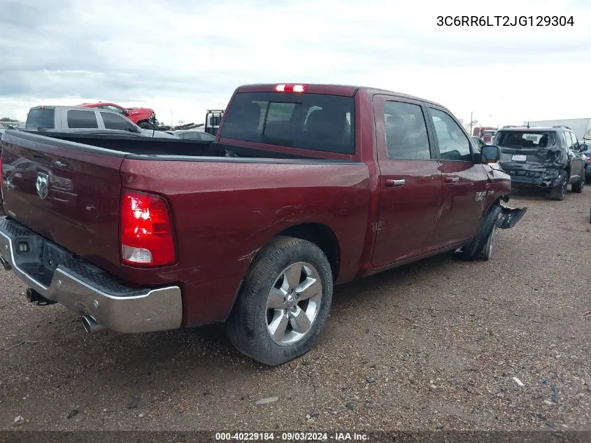 2018 Ram 1500 Lone Star 4X2 5'7 Box VIN: 3C6RR6LT2JG129304 Lot: 40229184