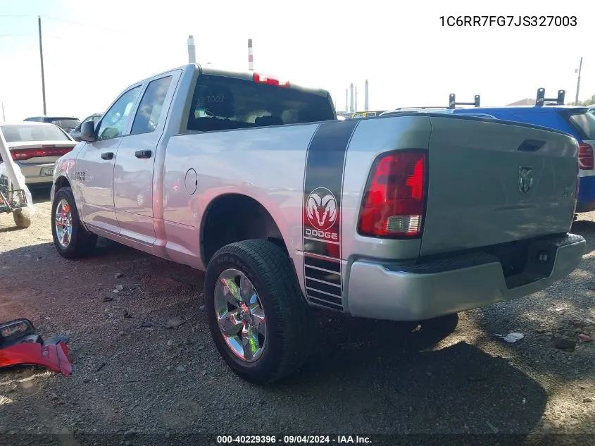 1C6RR7FG7JS327003 2018 Ram 1500 Express Quad Cab 4X4 6'4 Box