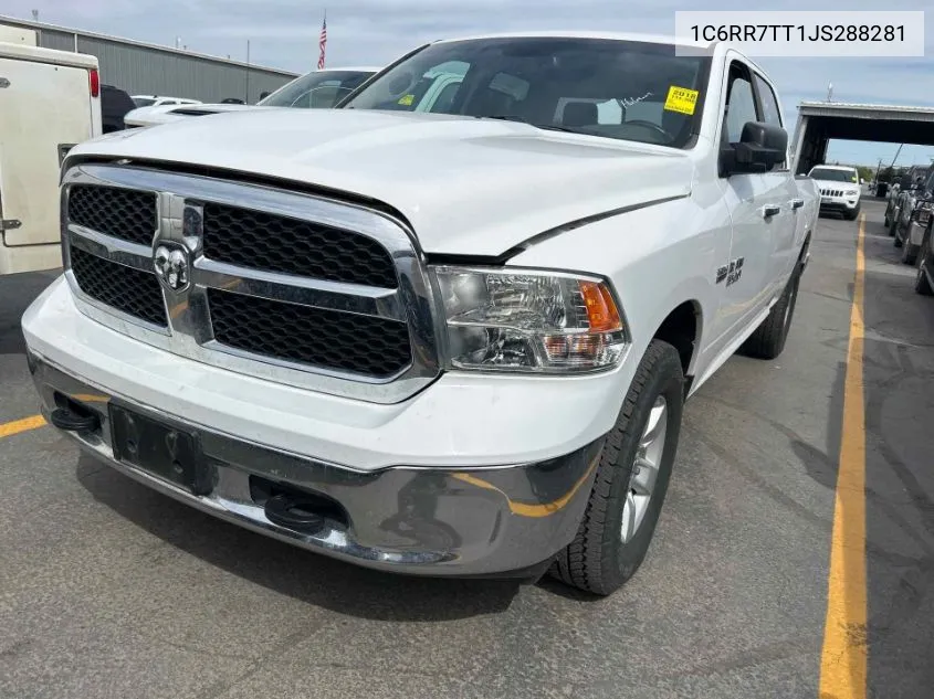 1C6RR7TT1JS288281 2018 Ram 1500 Slt 4X4 6'4 Box