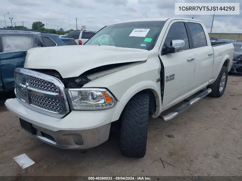 1C6RR7VT5JS144293 2018 Ram 1500 Laramie 4X4 6'4 Box