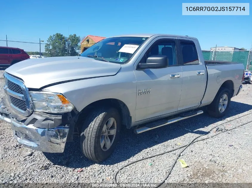 2018 Ram 1500 VIN: 1C6RR7GG2JS157714 Lot: 40300969