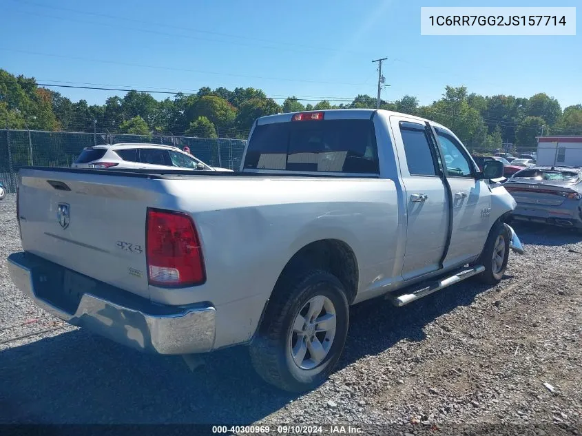 2018 Ram 1500 VIN: 1C6RR7GG2JS157714 Lot: 40300969