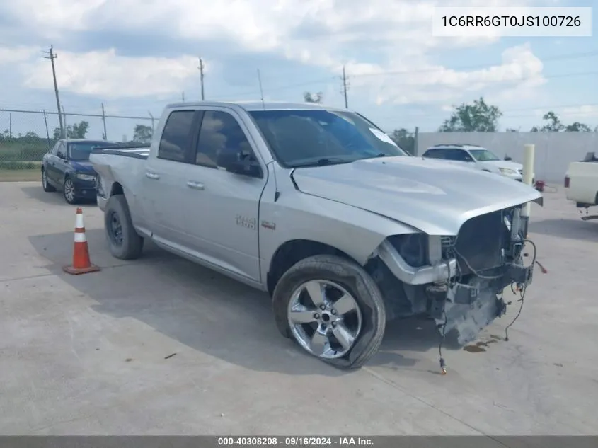 1C6RR6GT0JS100726 2018 Ram 1500 Lone Star Quad Cab 4X2 6'4 Box