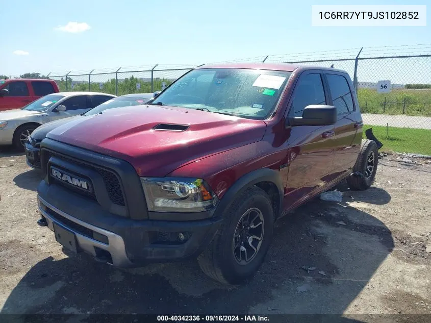 2018 Ram 1500 Rebel VIN: 1C6RR7YT9JS102852 Lot: 40342336