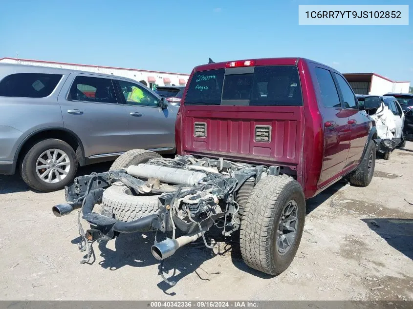 2018 Ram 1500 Rebel VIN: 1C6RR7YT9JS102852 Lot: 40342336