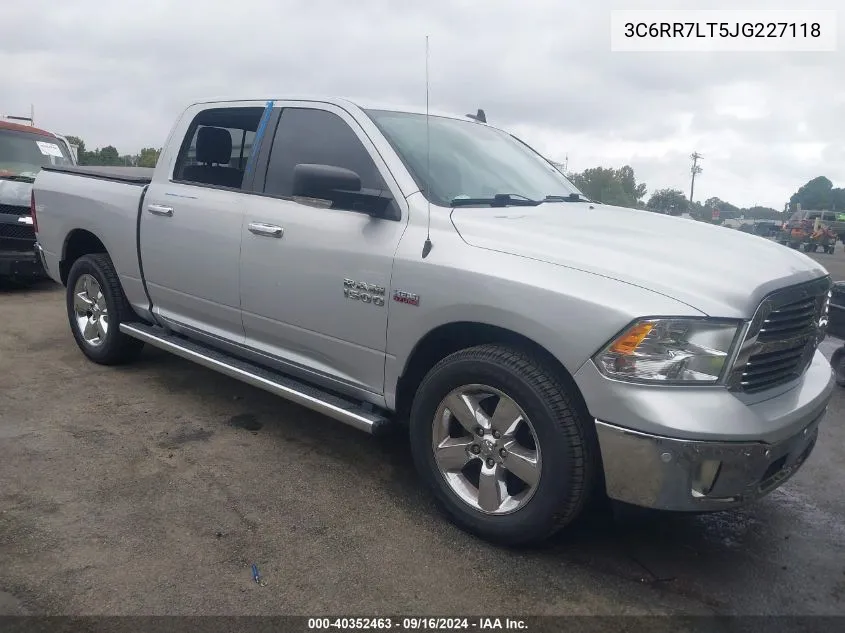 3C6RR7LT5JG227118 2018 Ram 1500 Big Horn 4X4 5'7 Box