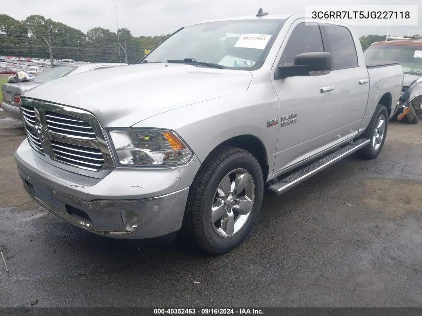 2018 Ram 1500 Big Horn 4X4 5'7 Box VIN: 3C6RR7LT5JG227118 Lot: 40352463