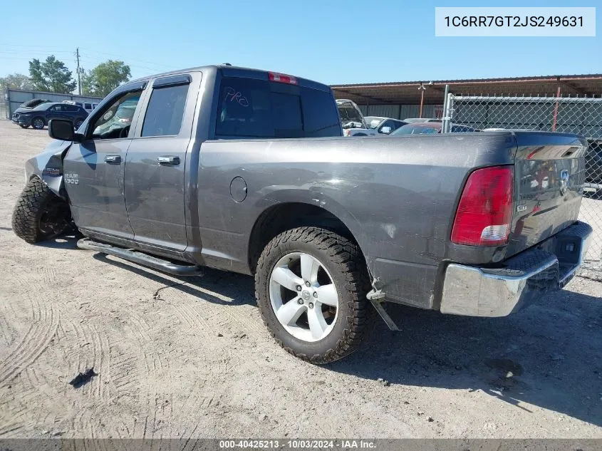 2018 Ram 1500 Slt VIN: 1C6RR7GT2JS249631 Lot: 40425213