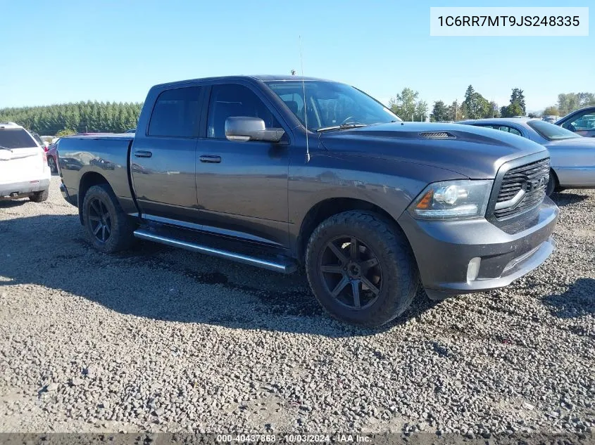 2018 Ram 1500 Sport VIN: 1C6RR7MT9JS248335 Lot: 40437868