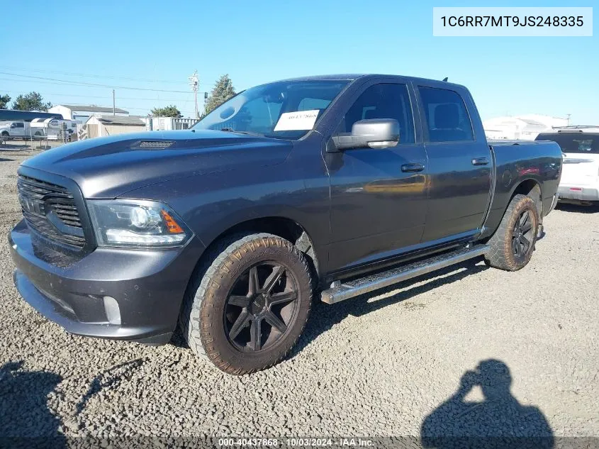 2018 Ram 1500 Sport VIN: 1C6RR7MT9JS248335 Lot: 40437868