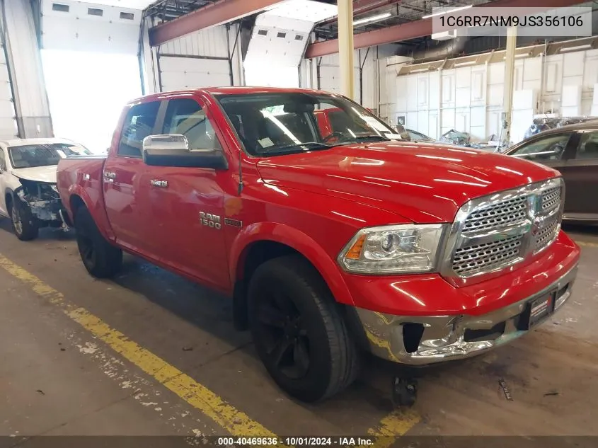 2018 Ram 1500 Laramie 4X4 5'7 Box VIN: 1C6RR7NM9JS356106 Lot: 40469636