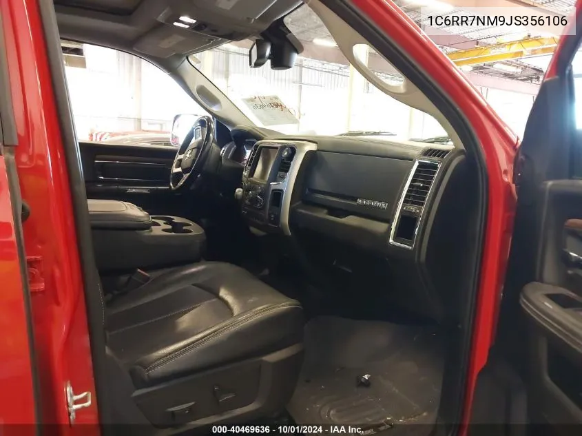 2018 Ram 1500 Laramie 4X4 5'7 Box VIN: 1C6RR7NM9JS356106 Lot: 40469636