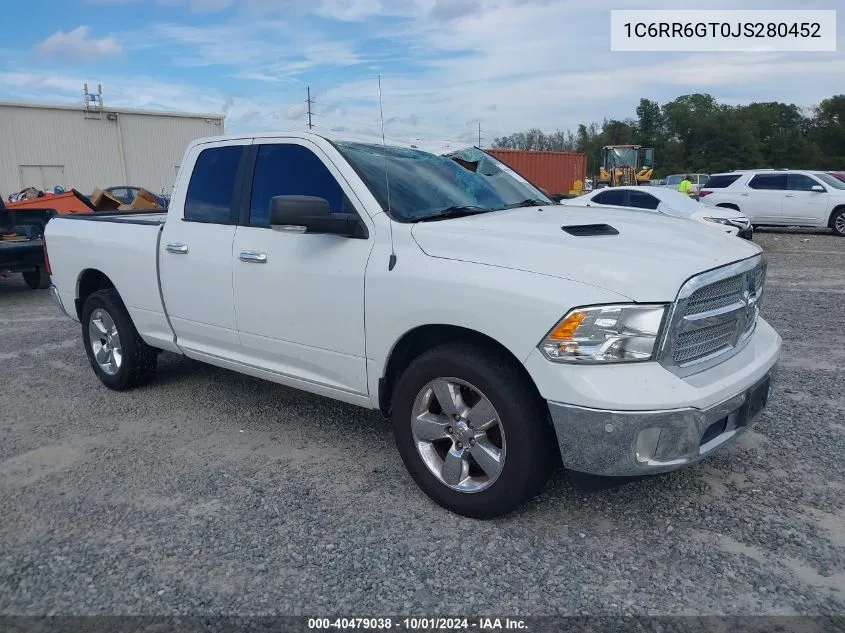 2018 Ram 1500 Big Horn VIN: 1C6RR6GT0JS280452 Lot: 40479038