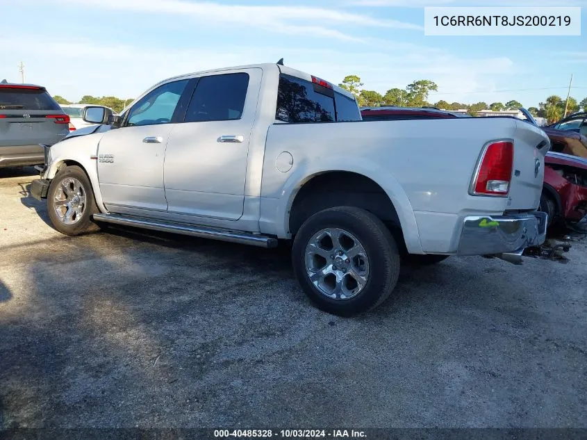 2018 Ram 1500 Laramie 4X2 5'7 Box VIN: 1C6RR6NT8JS200219 Lot: 40485328