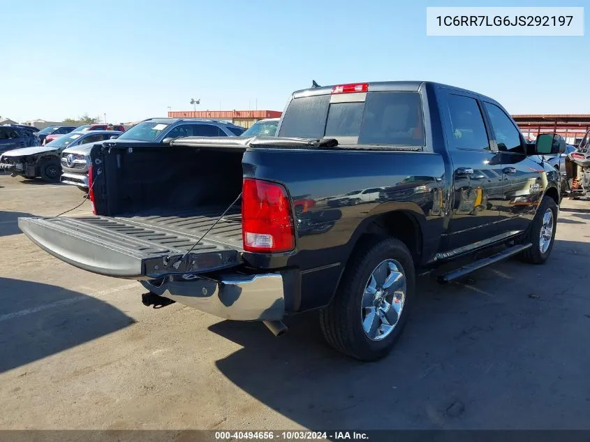 2018 Ram 1500 Big Horn 4X4 5'7 Box VIN: 1C6RR7LG6JS292197 Lot: 40494656